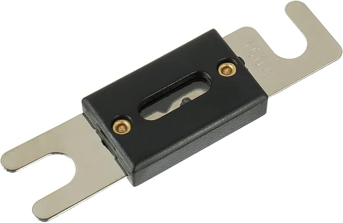 BOJACK 0/2/4 Gauge AWG in Line ANL Fuse Holder with 150 Amp Fuse