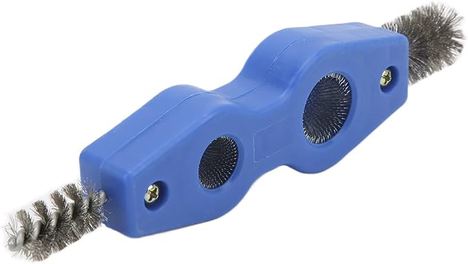 4-in-1 Steel Battery Terminal Cleaner Kit, Multi-Purpose Pipe Cleaning Tool for Automotive Maintenance and Engine Care