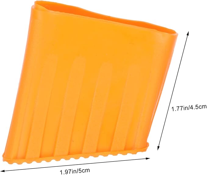 Angoily 4sets Ladder Feet Pads Ladder Leg Protective Covers Non-Slip Plastic Feet 4pcs*4