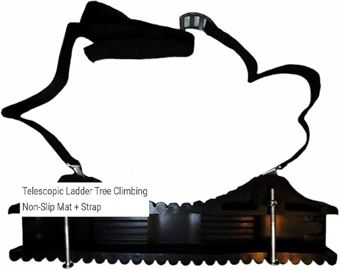 Ladders Stabilizer/Ladder Kit/Ladder Pole Attachment for Climbing Tree or Concrete Poles Non-Slip Mat Accessories (Large)
