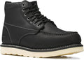 Golden Fox Work Boots 6" Men's Moc Toe Wedge Comfortable Boot for Construction