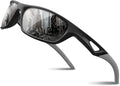 RIVBOS Polarized Sports Sunglasses Driving Sun Glasses Shades for Men Women Tr90 Frame for Cycling Fishing Running RB831