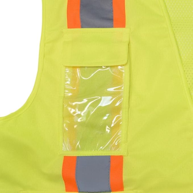 Radians SV6GXL Two Tone Surveyor Class 2 Safety Vest, X-Large, Green