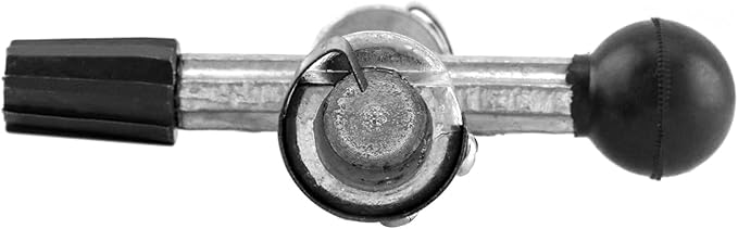 QWORK Battery Post Cleaner, 1 Pack 4-Way Battery Terminal Post Scraper Cleaning Tool for Removing Dirt Corrosion