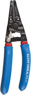 Klein Tools 11057 Wire Cutter/Stripper, Made in USA, Heavy Duty Cutter for 20-30 AWG Solid and 22-32 AWG Stranded Wire