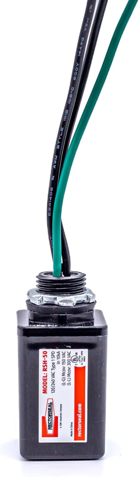 RectorSeal RSH Surge Protectors 96415 Surge Protector, Multi-Use, Electrical, 120/240 VAC