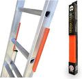 LADDER BODYGUARD Ladder Rail Covers for Gutters & Roof, Non-Marring Surface Protector, Helps Reduce Scratches & Dents | Extension & Multi-Position Ladder Accessory | Fits 1 1/8” Wide Centered “T”