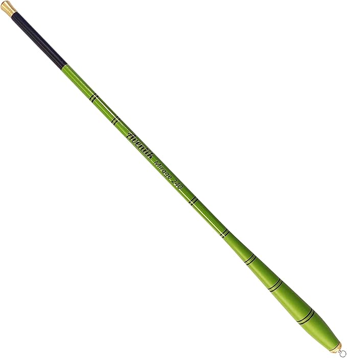 Aventik Mirage Telescopic Tenkara Rod 24T Pure Carbon 6:4 Action, Portable Collapsible Bass Crappie Floating Rod 6/8/10/12/15/18/21/24FT with Extra Sections,Ultralight Tenkara Rods