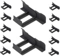 GALPADA 12pcs Photovoltaic Panel Water Drainage Clip Solar Panel Clamps Easy Installation and High Durability