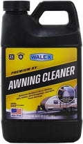 Walex RV Awning Cleaner - Safe for Vinyl & Fabric, Dissolves Tough Stains, Mold, Mildew, Dirt, Bird Droppings & More; Extends Awning Lifespan for RVs, Campers, Trailers & Motorhomes, 64 oz