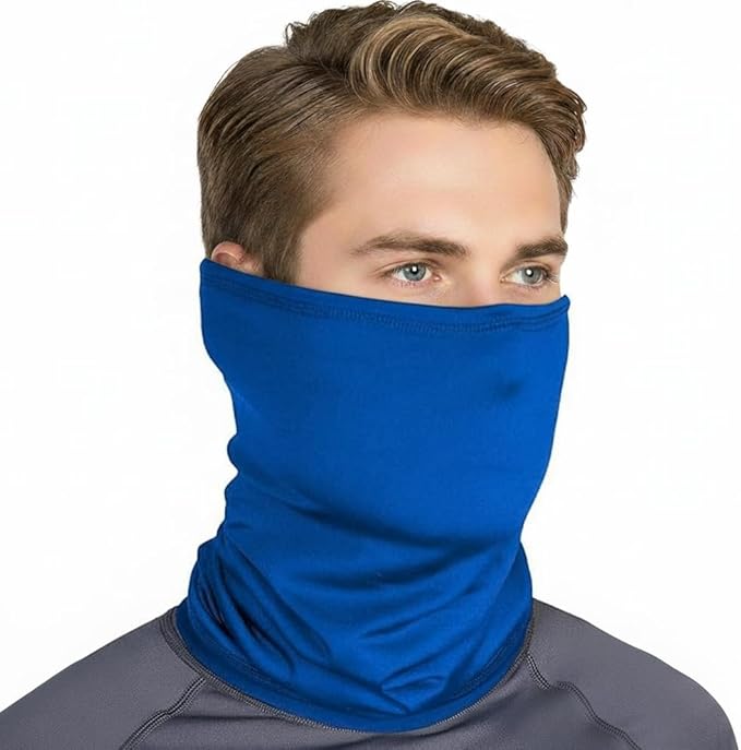 UPF 50+ Neck Gaiter – UV Sun Protection Face Mask, Balaclava, Headband & Scarf – Cooling, Breathable Fabric