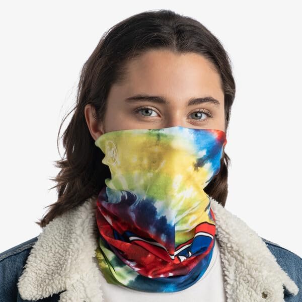 BUFF Original EcoStretch Neck Gaiter, UPF 50 Sun Protection, Breathable, Versatile, Quick Dry, Multi-Colored, Adult Size
