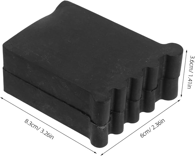 4pcs Ladder Protector Caps Non-Slip Feet Covers for Aluminum Alloy Step Ladders Durable End Caps for Enhanced Stability Suitable for Home and Construction Use