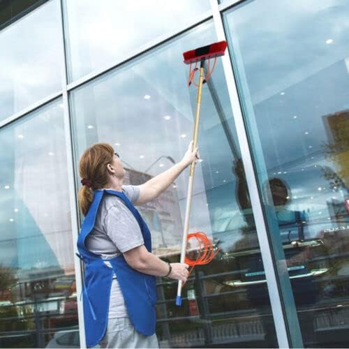 Window Cleaning Poles, High Density Aluminum Cleaning Poles, Water Fed Pole Kit, Brush Cleaner for Window Solar Panel Cleaning, Cleaning and Washing Tool for Window Glass