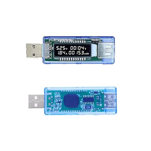 HiLetgo LCD USB Current Voltage Doctor Charger Capacity Tester Meter Power Bank