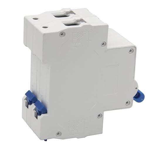 ZOOKOTO 25 Amp Doble-Pole DC Circuit Breaker, Miniature Circuit Breaker, 2 Poles 500V DC 25A Isolator for Solar Panels PV System,Thermal Magnetic Trip, DIN Rail Mounting 25A