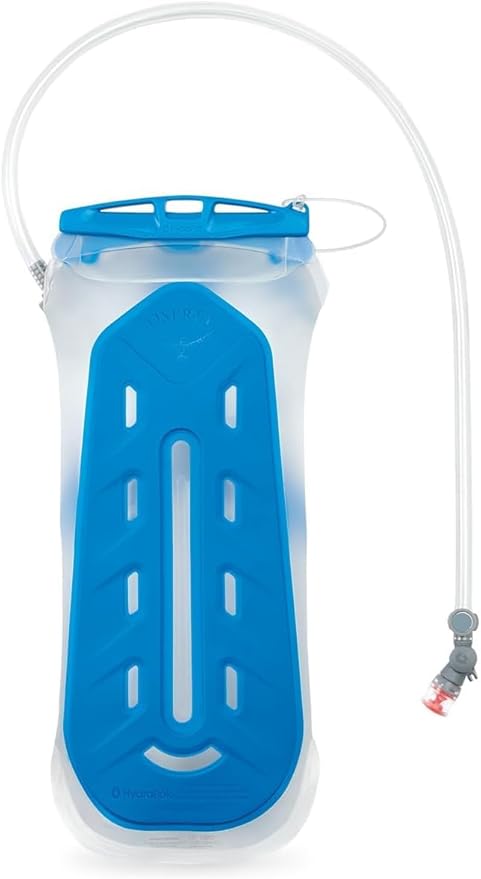 Osprey Hydraulics Backpack Water Reservoir with Bite Valve - BPA-Free, Leakproof Hydration Bladder with QuickConnect and Slide-Seal - Compatible with Most Hiking and Biking Packs, Clear