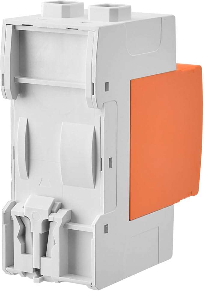 Heschen Surge Protective Device for PV, LYD1-PV1000, 2P 1000VDC 20-40KA, 35mm DIN Rail Mounting, for Lightning Protection Power Distribution and Control Appliances (80)