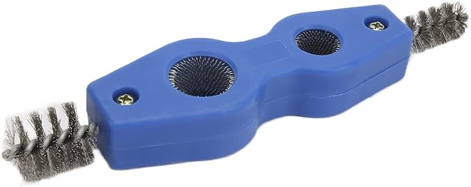 4-in-1 Steel Battery Terminal Cleaner Kit, Multi-Purpose Pipe Cleaning Tool for Automotive Maintenance and Engine Care
