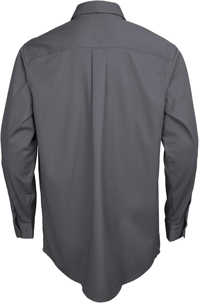 100% Cotton Mens Fr Shirts 7.5oz Flame Resistant Shirts NFPA2112 Men's Fire Retardant Welding Shirts