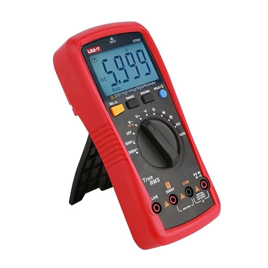 UNI-T UT892 2000V AC/DC High Voltage Digital Multimeter Features VFC Mode Built-in NCV 6000 Counts True RMS