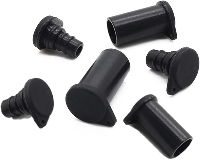 Solar Connector Caps, IP67 Solar Panel Connector Cap Weather Resistant Dust Male and Female Cap for MC-4 Solar Connectors (3 Pairs)