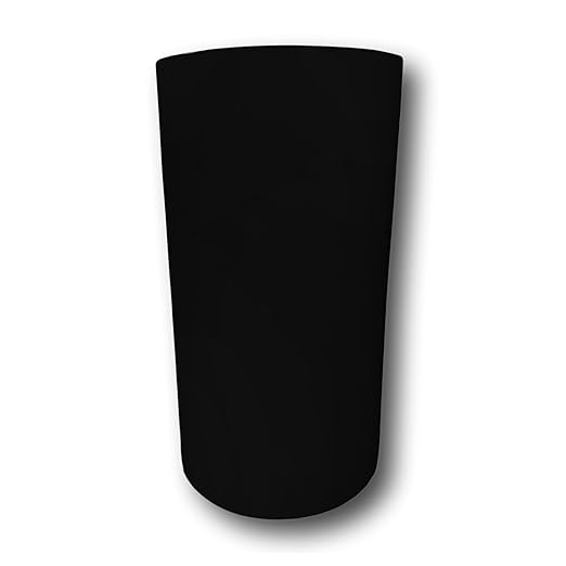 Eagle 1 Aluminum/Vinyl Siding Coil (Multiple Sizes) Each Roll Includes Free 1.25" Matching Stainless Steel Trim Nails - Fascia Cover- Aluminum Flashing Roll (24" x 50 FT, Black)