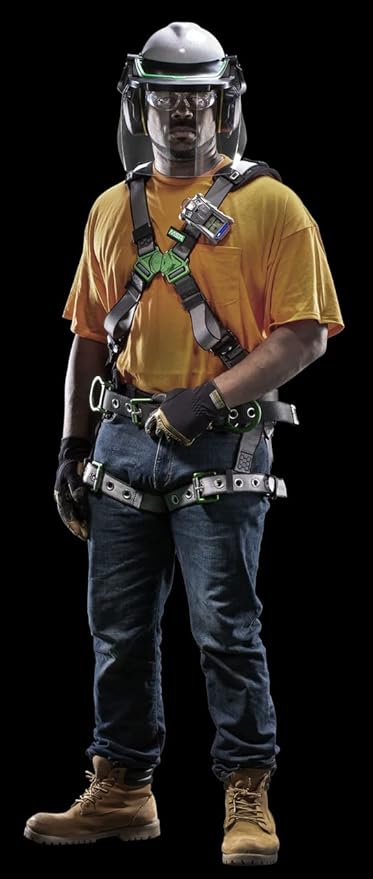 MSA V-Gard Full-Brim Hard Hat with Suspension - Polyethylene Shell, Superior Impact Protection and Self Adjusting Crown Straps - Standard Size Hard Hat