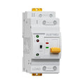 ATS Dual Power Automatic Transfer Switch, 2P 63A 110V Manual Transfer Switch, Uninterruptible Millisecond-Level ATS, 50/60 Hz, White, CE
