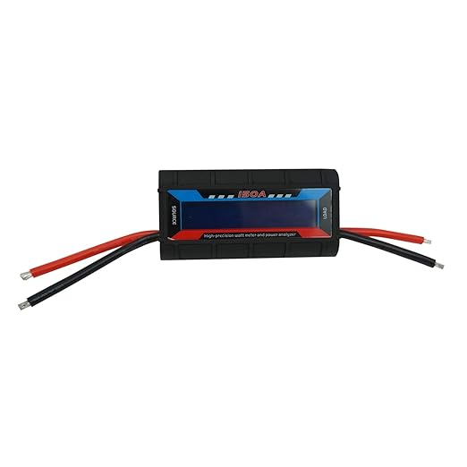 150A RC Watt Meter, High Precision Power Analyzer, DC 0-60V Volt Amp Watt Checker Tester, with Digital LCD Screen- for Voltage(V) Current(A) Power(W) Charge(Ah) and Energy(Wh) Measurement