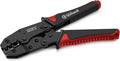 Wire Crimper Tool Qibaok Ratcheting Insulated Wire Terminal Connectors Crimping Tool for AWG22-10