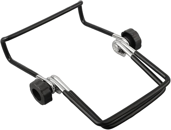 2Pcs Solar Panel Stand Foldable Mounting Bracket,Adjustable Supporter Holder,Metal Black Small For Home Garden Electrical Supplies(S)