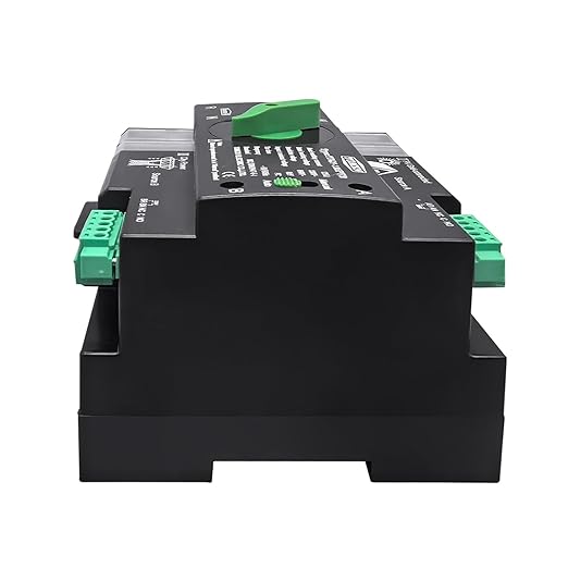 220V 230V Din Rail ATS Dual Power Automatic Transfer Electrical Selector Switch Uninterrupted 2P 63A 100A 125A TOQ7 PV(125A)