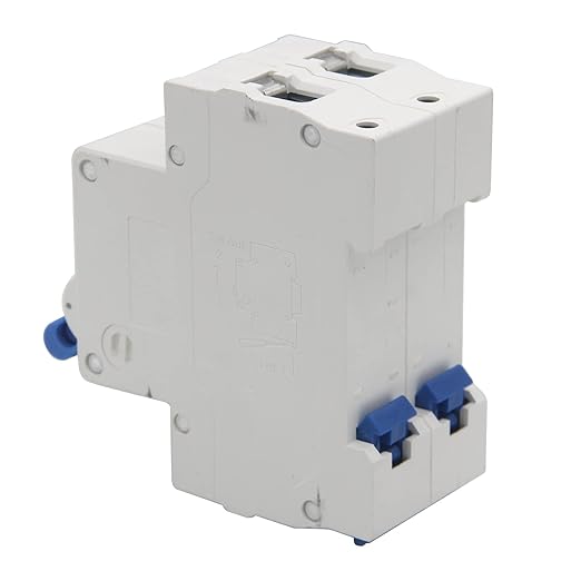 ZOOKOTO 32 Amp Doble-Pole DC Circuit Breaker, Miniature Circuit Breaker, 2 Poles 500V DC 32A Isolator for Solar Panels PV System,Thermal Magnetic Trip, DIN Rail Mounting 32A