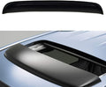 Original 43inch Universal Fit Rain Snow Guard Sun Roof Wind Shade Deflector,1pc Tape-On Dark Smoke Tint Auto Moonroof Window Visor |RN110|