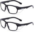 ProtectX Classic Safety Glasses, Anti-Fog Scratch Resistant Lenses, Protective Eyewear for Work, Indoor/Outdoor, ANSI Z87.1