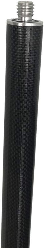 GPS 2 Meter 4 Section Rover Rod，Survey Rover Pole RTK Carbon Fibre Surveying Prism Pole with Bubble for Land Surveying & Engineering GPS/GNSS (GLS24)