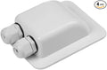 Weatherproof ABS Solar Double Cable Entry Gland for All Cable Types 2mm² to 6mm² for Solar Project on Rv, Campervan, Boat
