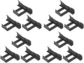 POPETPOP 12pcs Photovoltaic Panel Water Guide Clips 40mm Solar Panel Water Drainage Clamps for Module Maintenance and Mud Removal Outdoor Solar Equipment Accessories