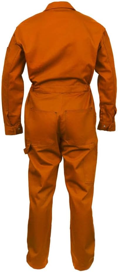 Just In Trend Classic Safety Work Coverall - Long Sleeve - 100% Cotton - 7 oz