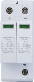 Voltage Arrester Device, 2P Protective Device DC Photovoltaic Protector Low-Voltage Arrester 3.0KV (2P40KA)