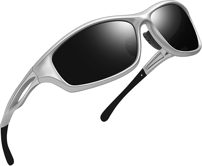 Joopin Sports Sunglasses Polarized UV400 Protection Wrap Around Sun Glasses Shades for Men Women