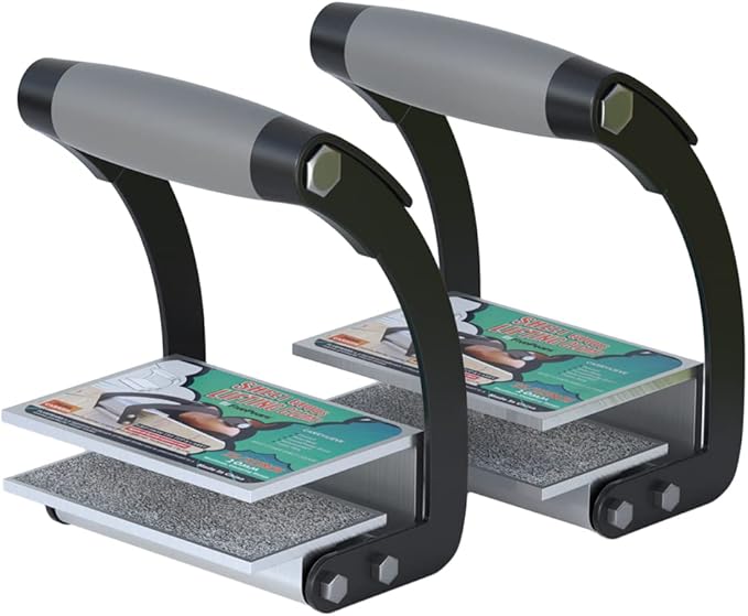 FivePears 2 PCS Panel and Plywood Carrier, Plywood Lifting Tool and Drywall Carrying Tool, Plywood Gripper one Person Single Hand clamp Lift Tool for Sheet Board, Drywall and Plywood Handle Carrier