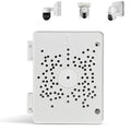 【Compatible with PTZ Cameras】 Security Camera Junction Box, Outdoor CCTV Mounting Bracket, IP65 Waterproof ABS Plastic Cable Concealment Box(1 Pack)