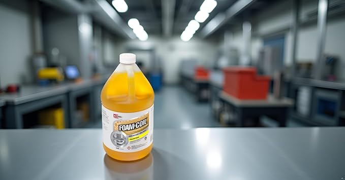 RectorSeal Foam-A-Coil 82632 Coil Cleaner, Superior Penetrating Surfactant- Aided Foam Lifts & Removes Grime and Grease, Indoor & Outdoor use, HVAC, 1 Gallon