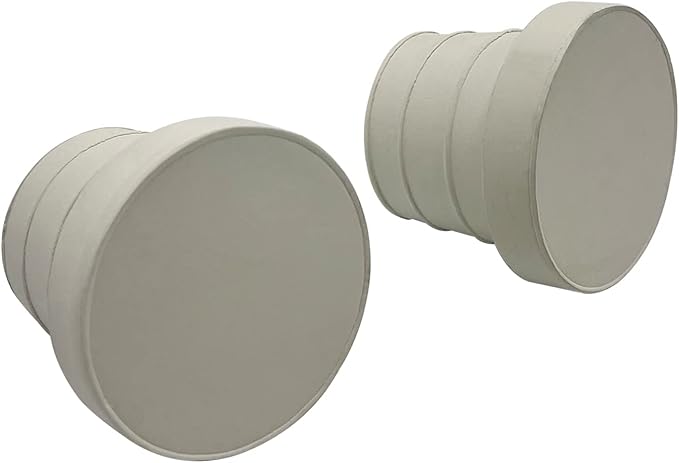Poolzilla 2-Pack Ladder Rubber Bumper, Pool Ladder Bumper to Protect Pool Liner, Made with Durable Rubber