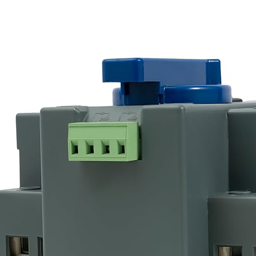 63A 2P 50HZ/60HZ Dual Power Automatic Transfer Switch CB Level AC-33iB W/450nm 2000m Laser Module TTL Driver Board 2S Quickly Toggle Self Cast Indicator Light Display (2P 63A)