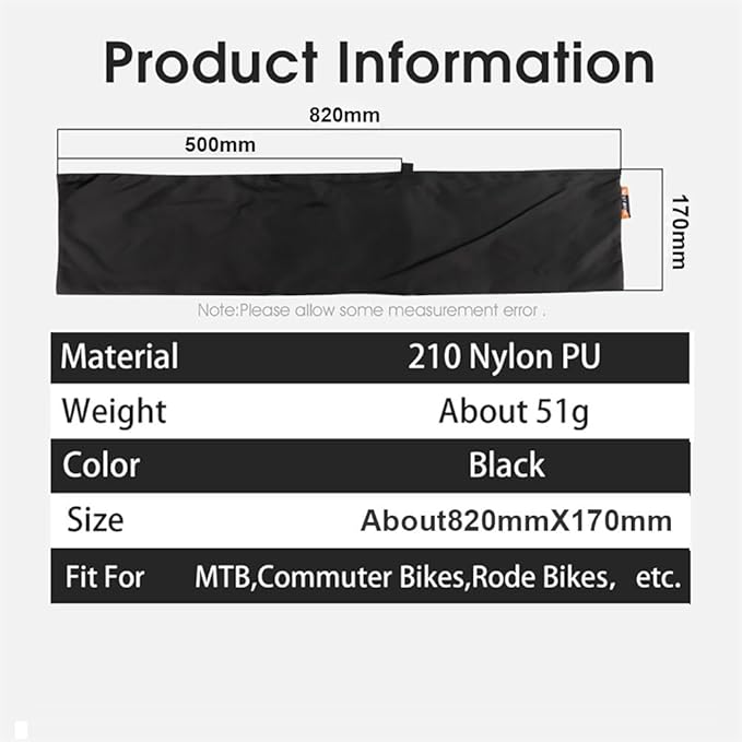 Lixada Bike Handlebar Protector Cover Dustproof Waterproof Handle Bar Cover Universal E-Bike Handlebar Cover Handle Bar Maintenance Cover for Road Bike Cycling Equipment
