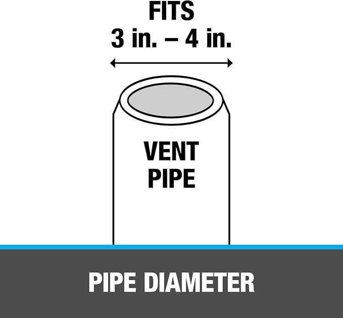 Oatey 3 in. to 4 in. Thermoplastic All-Flash No-Calk 12 in. x 16 in. Base Roof Flashing