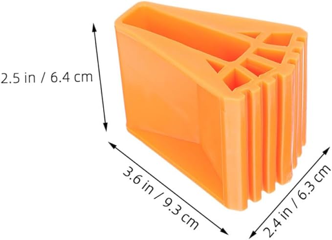 Gatuida 8pcs Non Slip Rubber Ladder Feet Caps Durable Protection Mats for Enhanced Floor Safety Easy Installation for All Ladder Types for Indoor and Outdoor Use